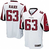 Nike Men & Women & Youth Falcons #63 Blalock White Team Color Game Jersey,baseball caps,new era cap wholesale,wholesale hats